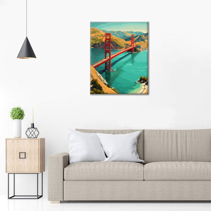 Golden Gate Serenity - Maalaa numeroiden mukaan