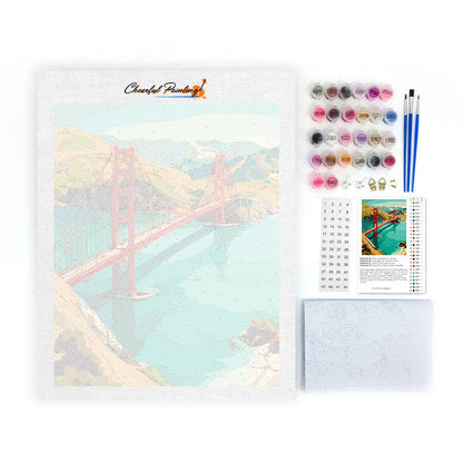 Golden Gate Serenity - Maalaa numeroiden mukaan
