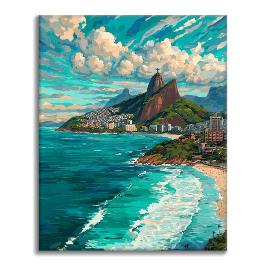 Rio de Janeiro - Maalaa numeroilla