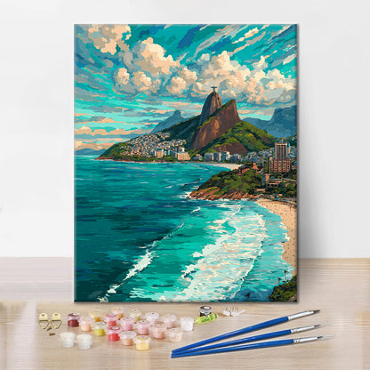Rio de Janeiro - Maalaa numeroilla