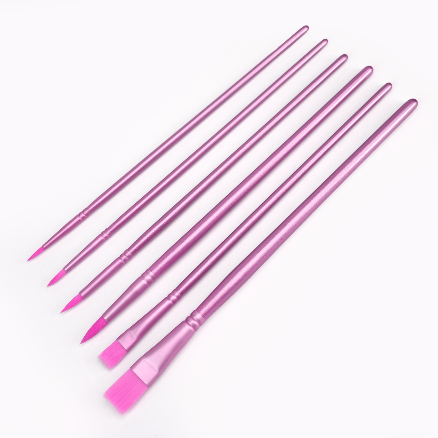 Nylon harjasetti (6 kpl)