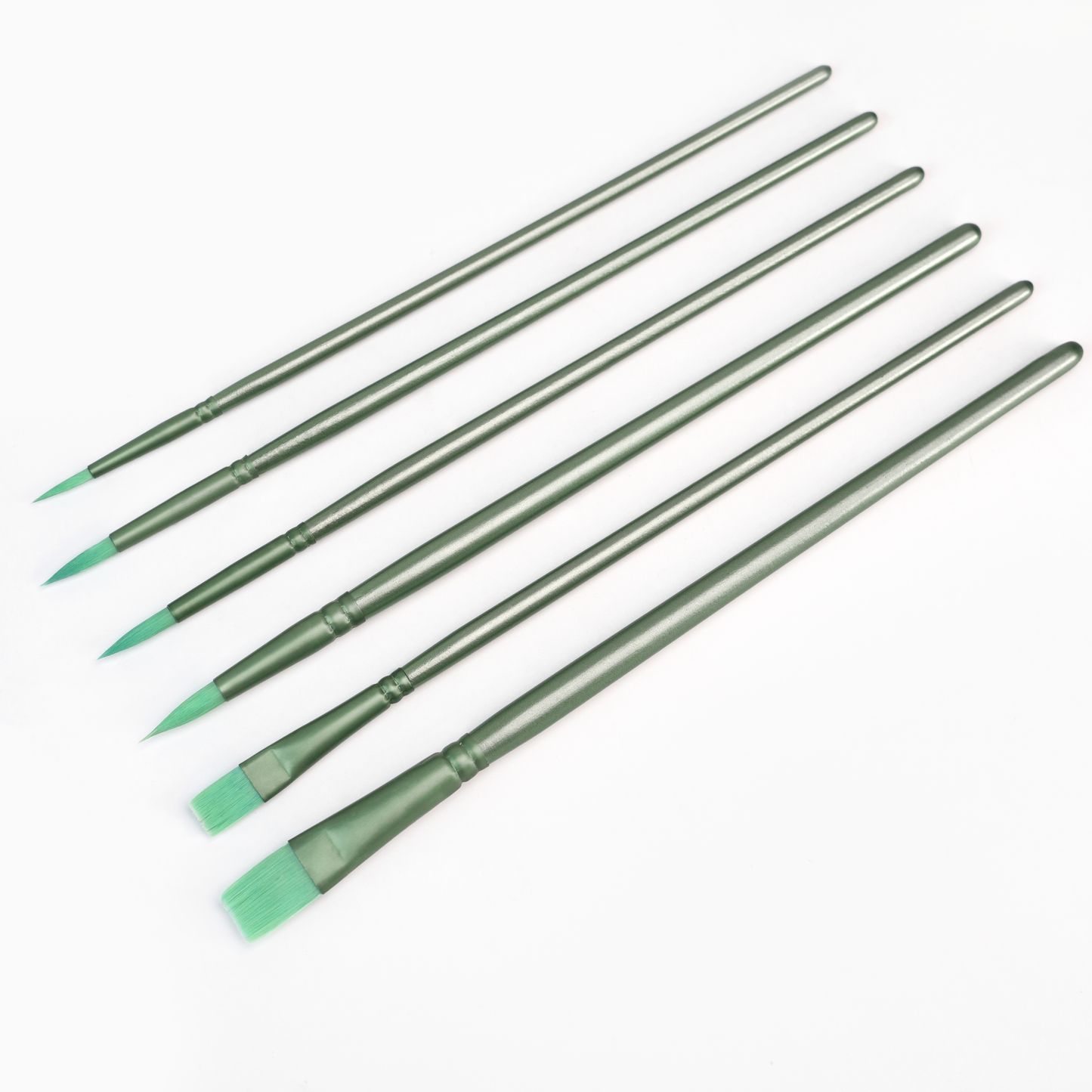 Nylon harjasetti (6 kpl)